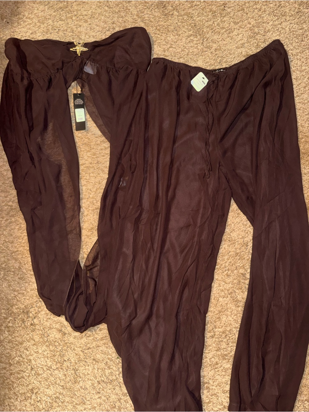 Morphe Sheer Chocolate Brown Women's Fashionova Set